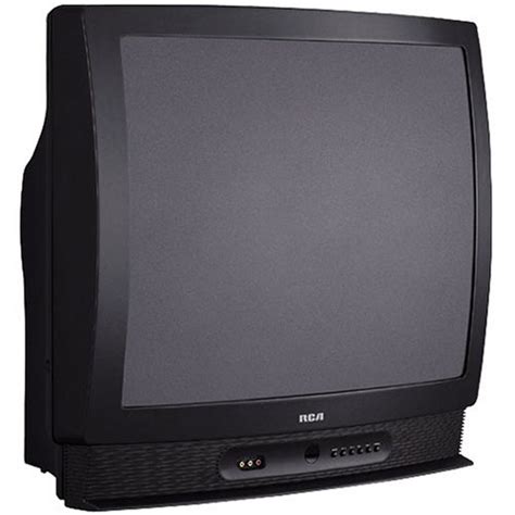 It uses 4 video cables â€" Red, Green, Blue & Sync. . Rca crt tv
